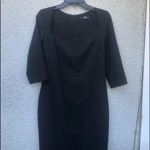 Black ultra strech fit dress
